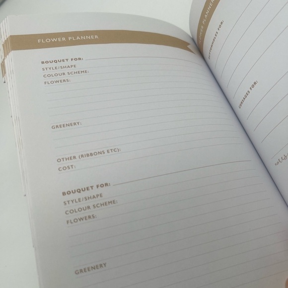 Wedding planner book for everything wedding organizers white inspired wedding - Picture 16 of 16